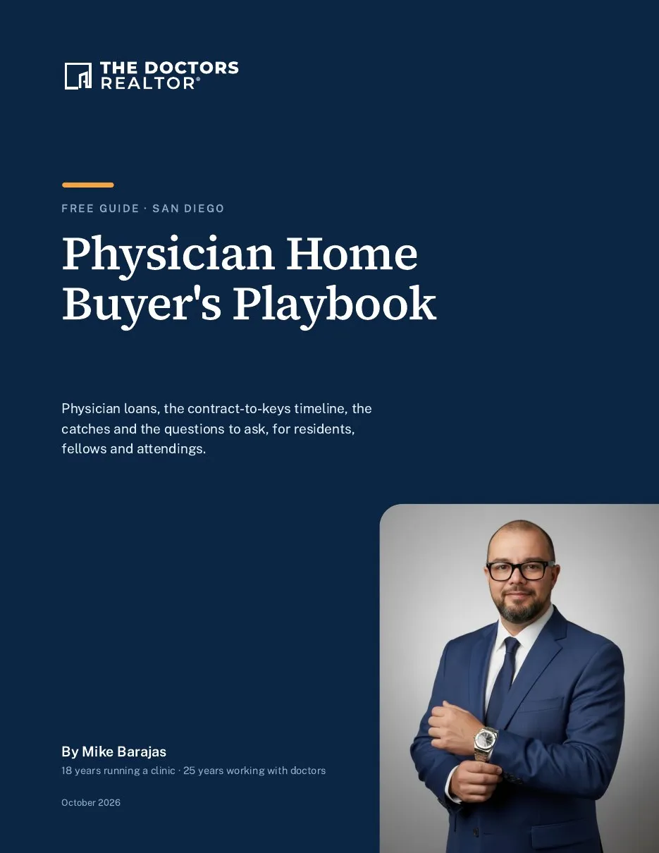 Cover of the Physician Home Buyer's Playbook